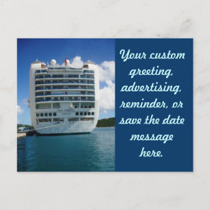 Postal De Anúncio Cartão severos da opinião do rubi