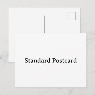 Postal De Convite Crie seu próprio cartão simples personalizado 4,25