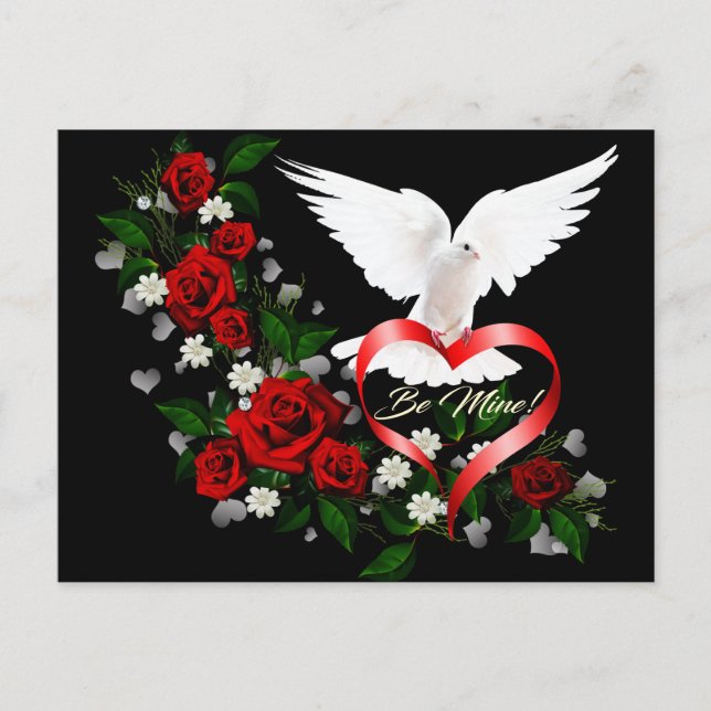 Postal De Festividades Cartão do dia dos namorados (Frente)