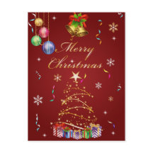 Cartão do Feliz Natal