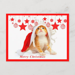 Postal De Festividades Cartão do Feliz Natal