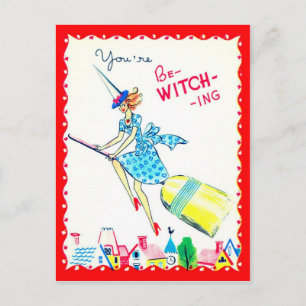 Postal De Festividades Cartão dos namorados do vintage