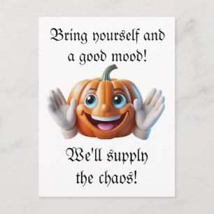 Postal De Festividades Cartão Helloween