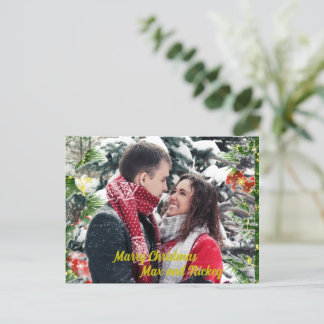 Postal De Festividades Cartão personalizado