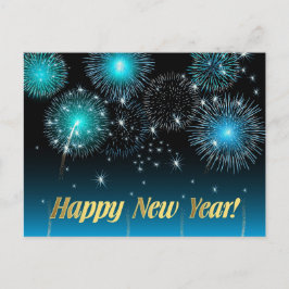 Postal De Festividades O feliz ano novo do cartão