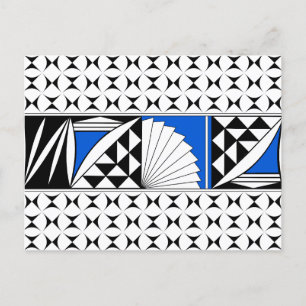 Postal De Festividades Pôr do Sol no Sudoeste do Cartão Azul