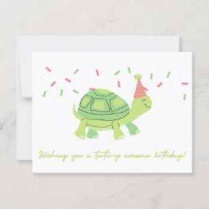 Postal Desejando-lhe um aniversário incrível! Cartão