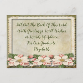 Postal Desejos Para Cartão De Graduação De Conselhos De V