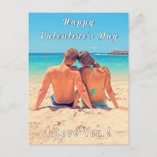 Postal Design de Cartão de Dia de os namorados de Fotogra