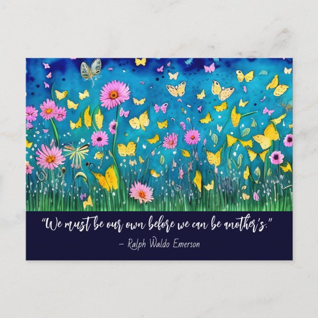 Postal Devemos Ser O Nosso Cartão De Correio (Frente)