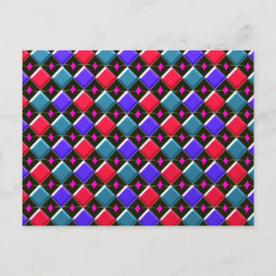Postal Diamantes brilhantes Criam seu próprio cartão post