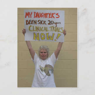 Postal do rivka dos ensaios clínicos cartão agora