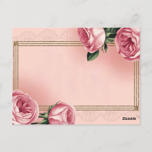 Postal Dreamy Birthday Deseja Cartão (Verso)