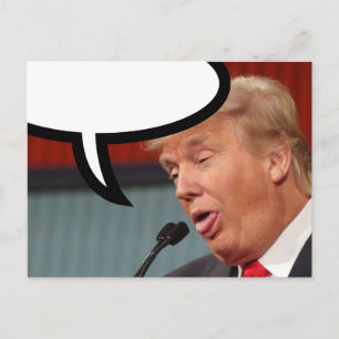 Postal Envie sua Própria Mensagem #OsIdosDeTrump Cartão P