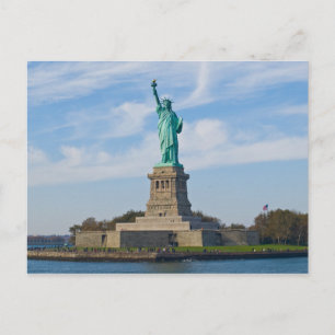Postal Estátua da Liberdade cartão postal, Nova York EUA