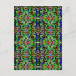 Postal Faces no Cartão Noturno