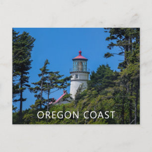 Postal Farol Heceta Head   Costa do Oregon   Cartão posta