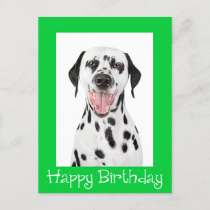 Postal Feliz Aniversário, Cartão de Posto para Cachorros