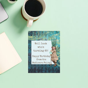Postal Feliz Aniversário Do Cartão De Leite Medicare