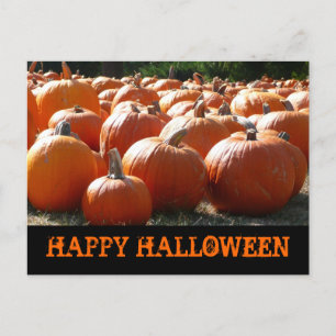 Postal Feliz Cartão de Bombeiros de Halloween