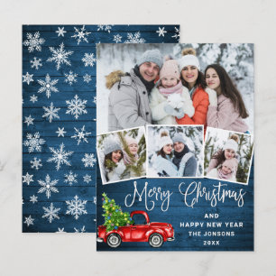 Postal Feliz Natal, Fazenda Vermelha, Cartão com fotos 4