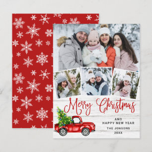 Postal Feliz Natal, Fazenda Vermelha, Cartão com fotos 4