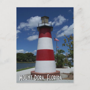 Postal Foto do cartão de posto do farol do Monte Dora Fl