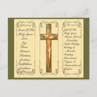 Postal Frutas E Presentes Do Cartão De Posto Espírito San