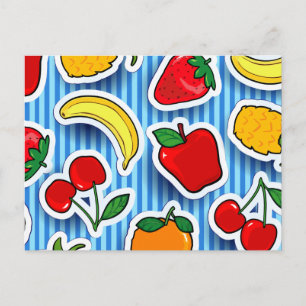 Postal Frutti de Tutti, cartão
