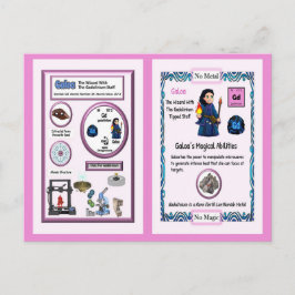 Postal Galoa - Cartão de Comércio de Gadolínio