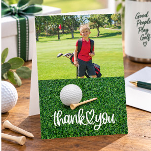 Postal Golfe Crie seu próprio cartão de agradecimento