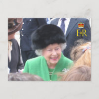 HM o cartão do jubileu de diamante da rainha