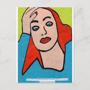 Postal Homens! Cartão