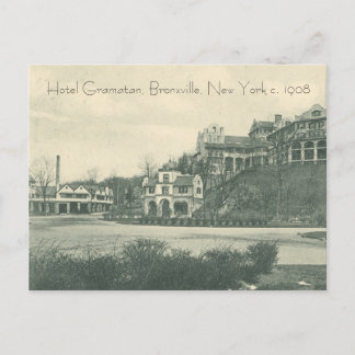 Postal Hotel Gramatan, cartão do "passado " de Bronxville