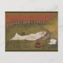 Hugo Simberg Tomtekungen sover CC0428 Cartão posta