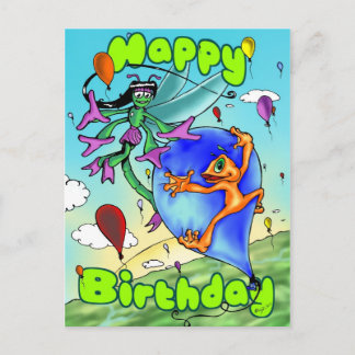 Postal Illow & - Cartão de Aniversário Feliz
