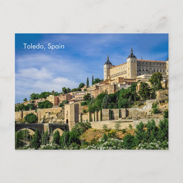 Postal Imagem espanhola para o cartão (Frente)