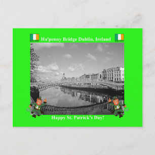 Postal Imagem irlandesa do cartão