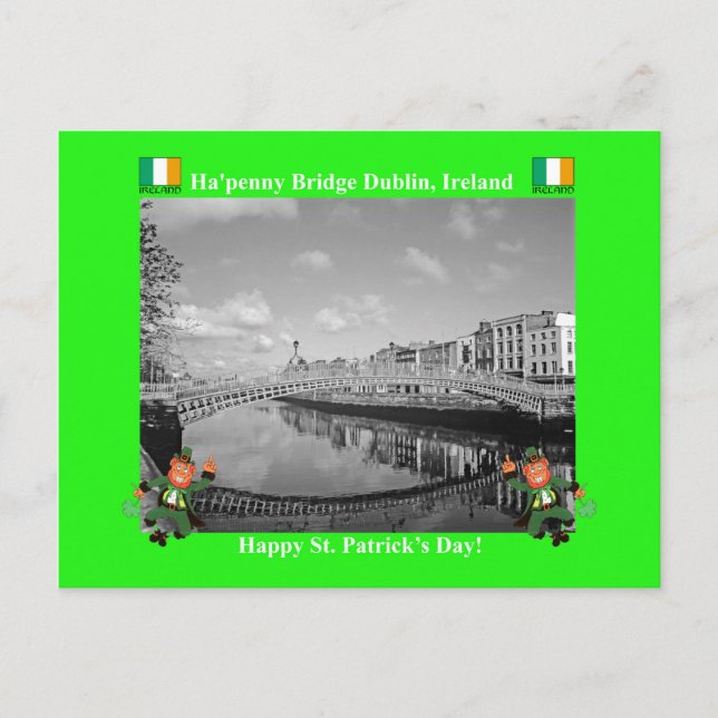 Postal Imagem irlandesa do cartão (Frente)