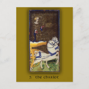Postal Imagens de Cartão Visconti-Sforza Tarot em Cartõ