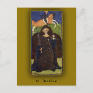 Postal Imagens de Cartão Visconti-Sforza Tarot em Cartõ