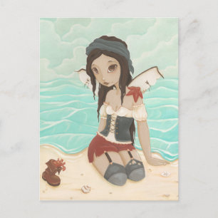 Postal Isabella - Cartão Poste de Sereia Pirata