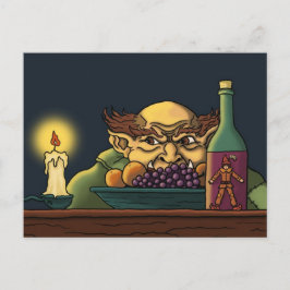 Postal Jack & o cartão gigante do conto de fadas