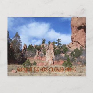 Postal JARDIM DO cartão de PRIMAVERA GODS-COLORADO