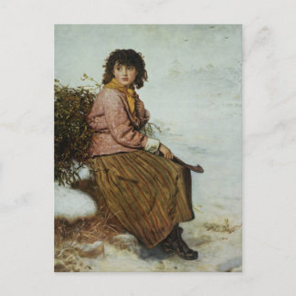 Postal John Everett Millais - Coletor de Visco Cartão Pos