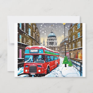 Postal Londres, inverno - Cartão de Natal 006