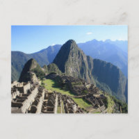 Machu Picchu Peru Jogo de Chuveiro de Noiva Cartão