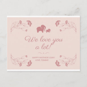 POSTAL MAGNET DE CARTÃO DE DIA DE AS MÃES FELIZ