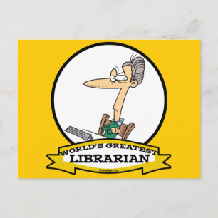 POSTAL MAIOR CARTÃO DA BIBLIOTECA II DO MUNDO