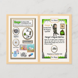 Postal Mangar - Cartão de Comércio de Manganês